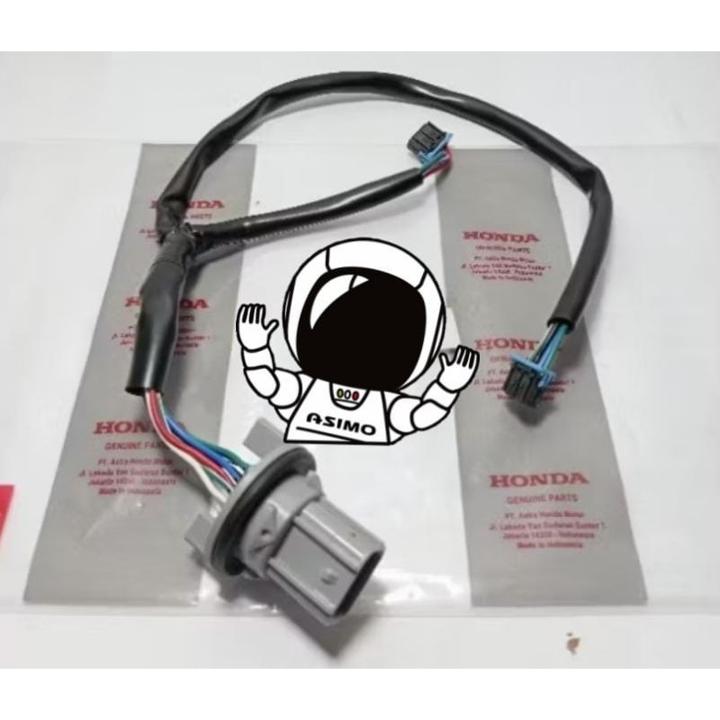 soket headlight pin 8 Original Honda fi new vario 160 K2S fiting lampu depan pcb kabel socket konekt
