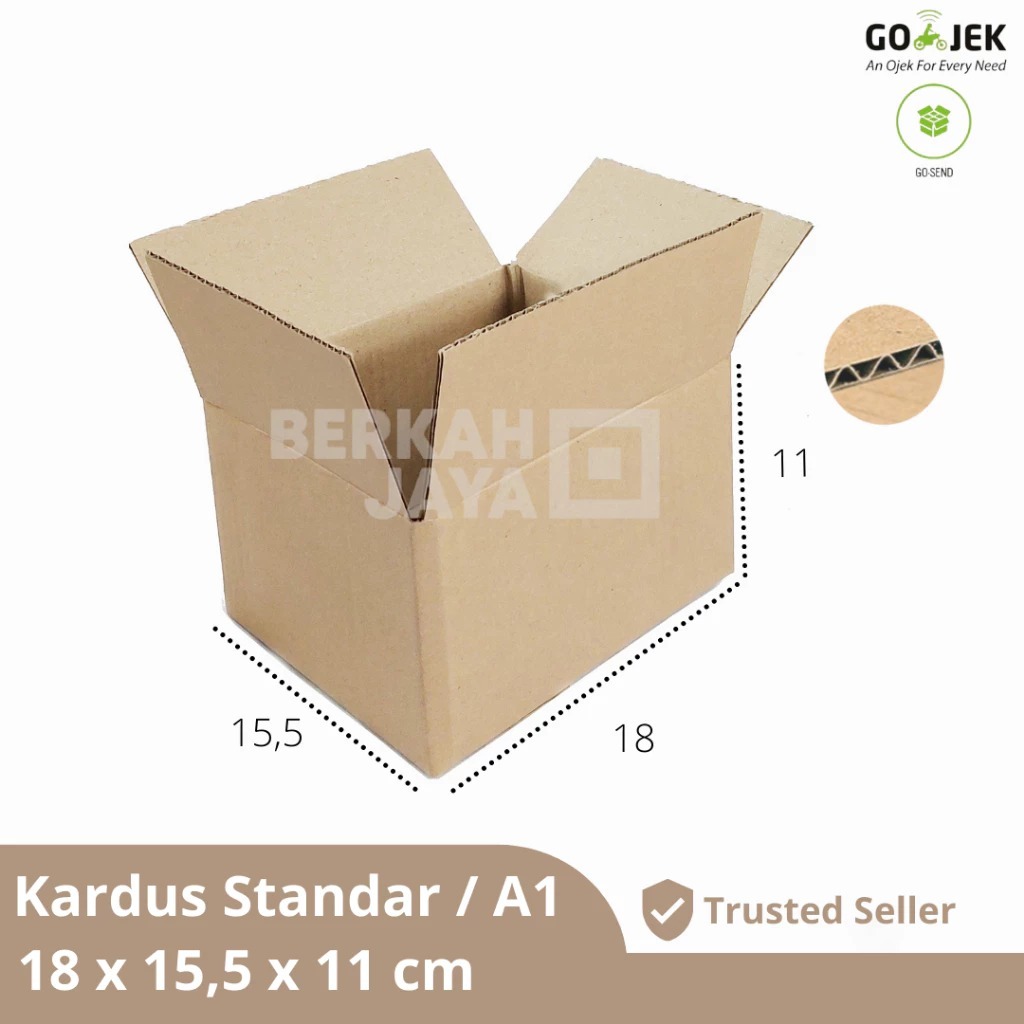 

[KHUSUS INSTANT] 18 x 15.5 x 11 cm Kardus Dus Kerdus Box Karton Kecil 18x15,5x11 cm Packing Kemasan 18x15,5x11 cm / 18 x 15,5 x 11 cm