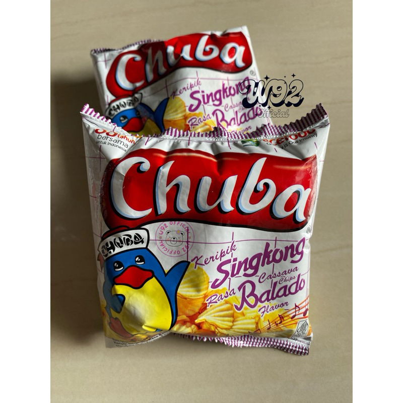 

Chuba Keripik Singkong Jadul Rasa Balado isi 10 pcs