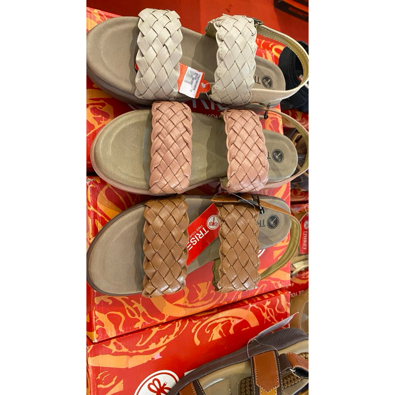 Triset sepatu sandal wanita ori brand matahari size 36-40