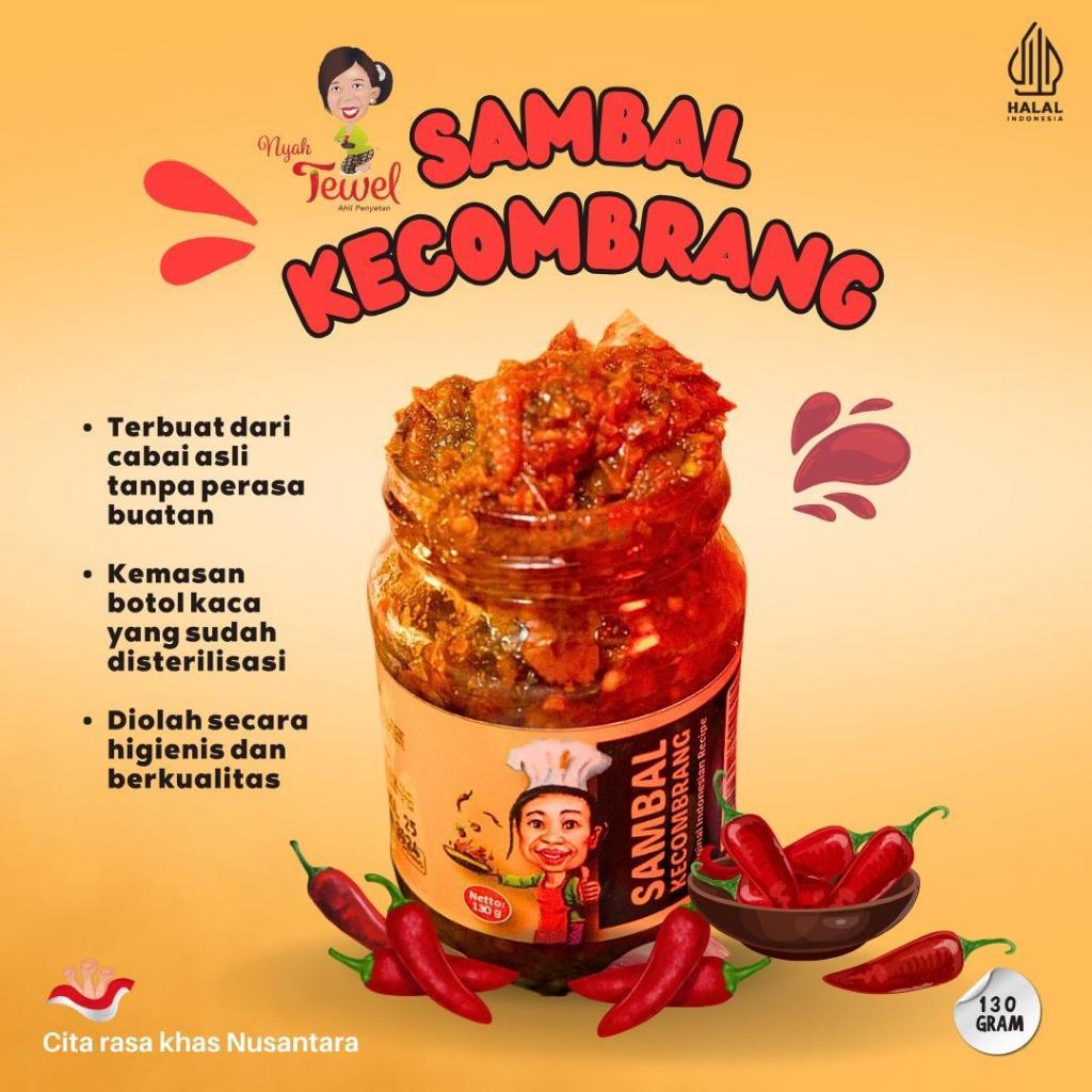 

NYAH TEWEL - Sambal Kecombrang 130 Gr Sambal Khas Nusantara Indonesia