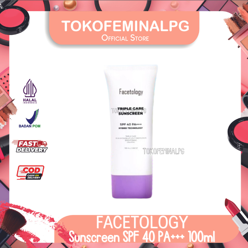 Facetology Sunscreen SPF 40+++ 100ml