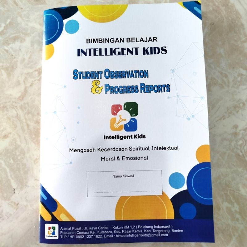 

Cetak Buku Raport A4 isian warna