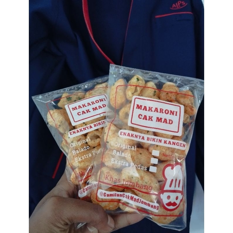 

makaroni mekar pedas daun jeruk 100%cabe asli