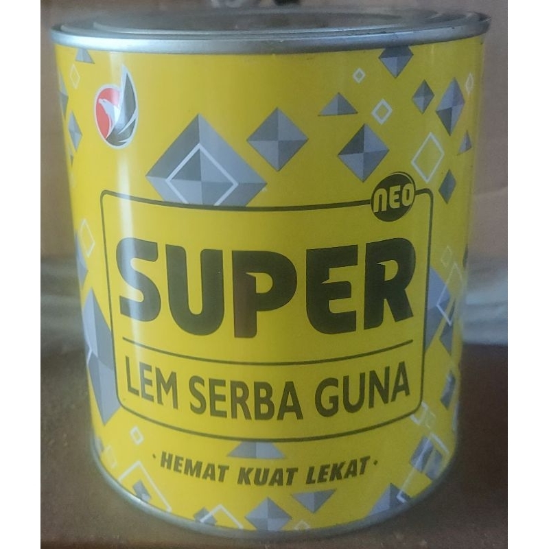 Lem Kuning Super Neo / Lem Kuning Super Serba Guna / Lem Aibon / kemasan 1 KG