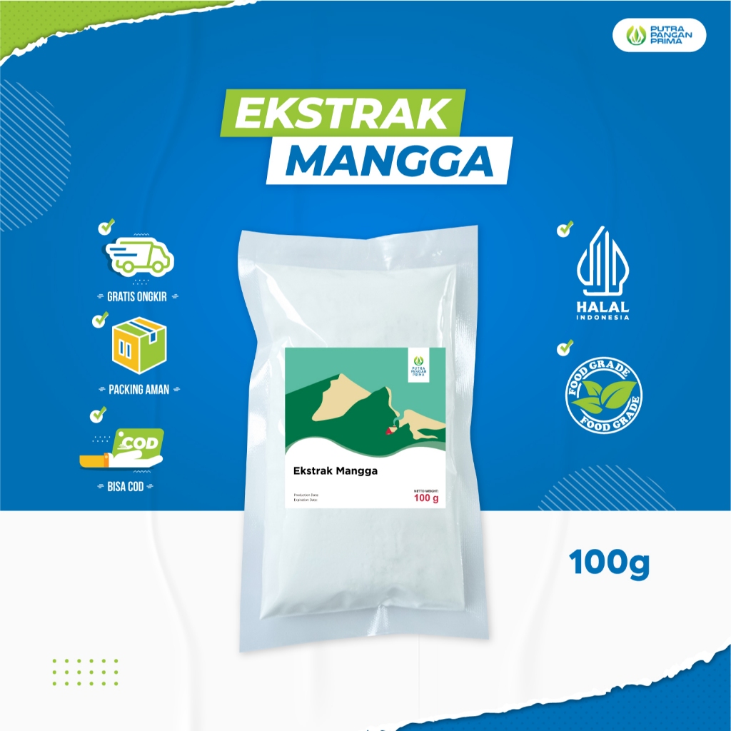 

Bubuk Ekstrak Mangga Mango Extract Powder 100 gram
