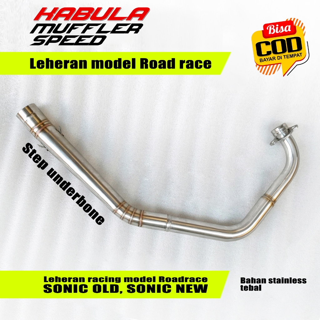 Leheran Sonic Old/New model Road race Step Underbone, Roll bending Stainless
