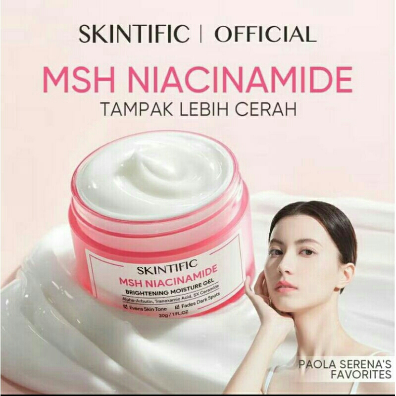 MOISTURIZER SKINTIFIC NIACINAMIDE MSH NIACINAMIDE SKINTIFIC ORIGINAL