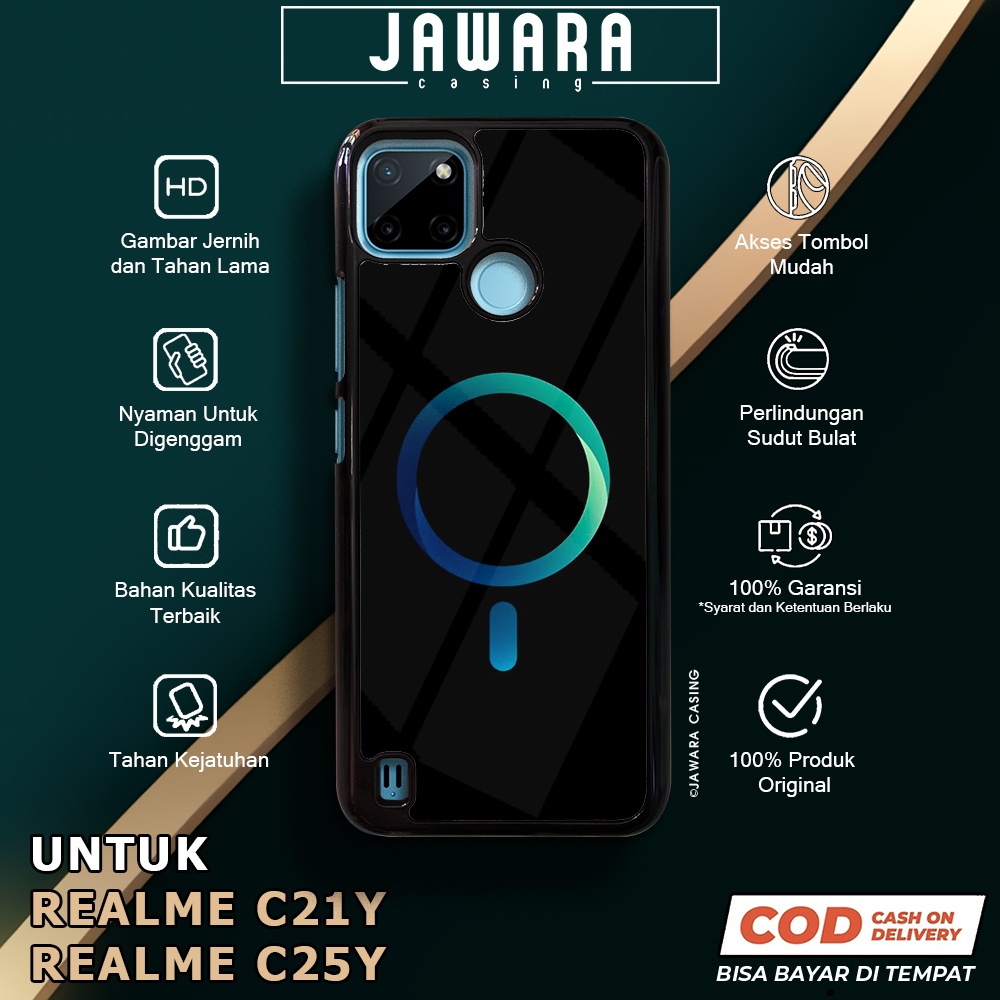 Case Realme C21Y C25Y Casing Realme C21Y C25Y [MAGS] Premium Case Glossy Case Hp Realme Jawara Casin