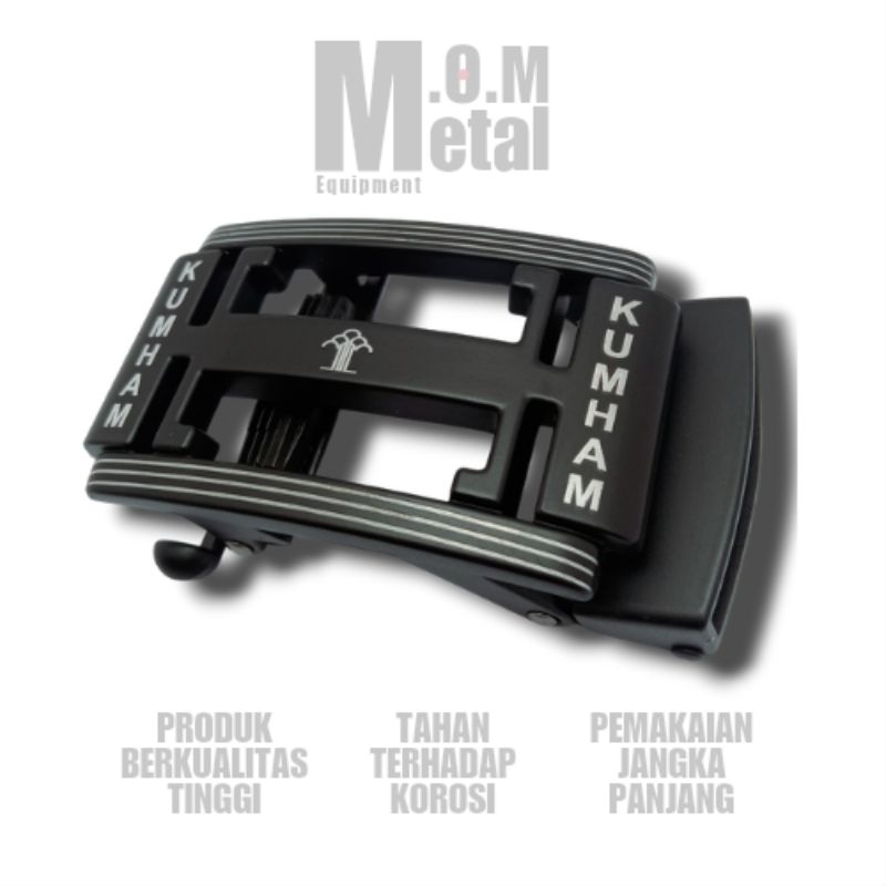 Kepala Gesper KUMHAM terbaru / KUMHAM hitam / Gesper Pengayoman / Brevet Premium / Brevet Luxury / C