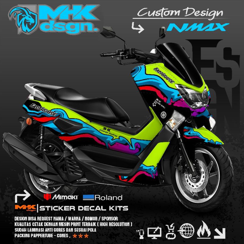 Striping Decalkits Nmax old custom fsths