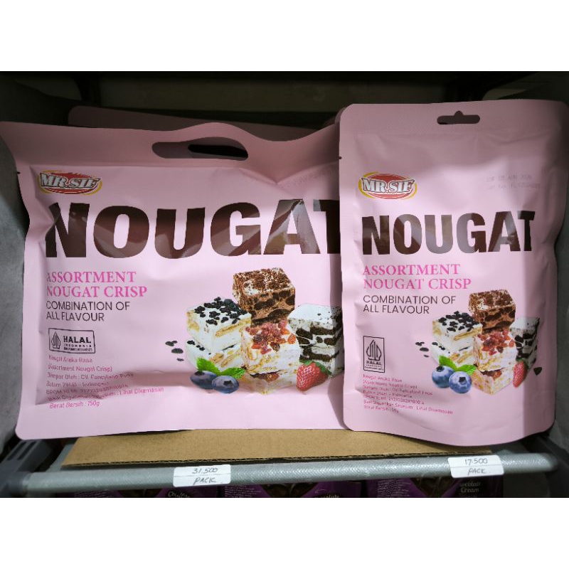 

MR.SIF NOUGAT ARSSORTMENT 150 GRAM & 70 GRAM