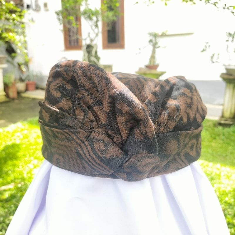 Udeng bali tutup batik tebal lasem premium