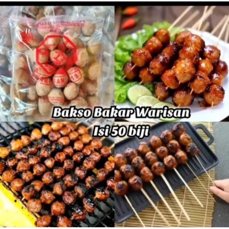 

Bakso bakar warisan isi 50 pcs