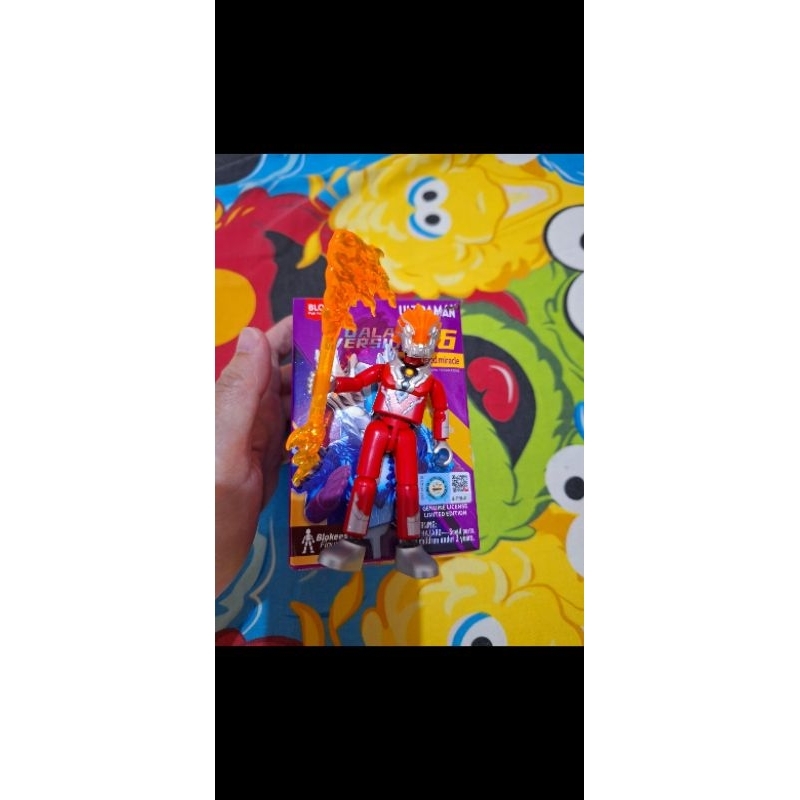 Blokees ultraman galaxy version 06 glenfire original kkv