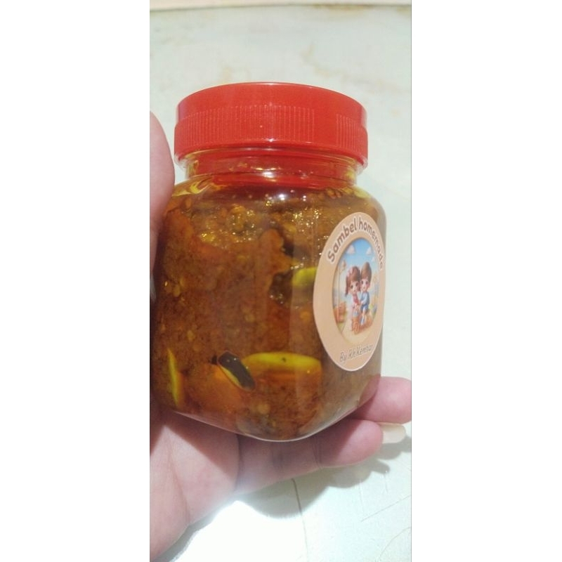 

sambel kembar teri pete homemade