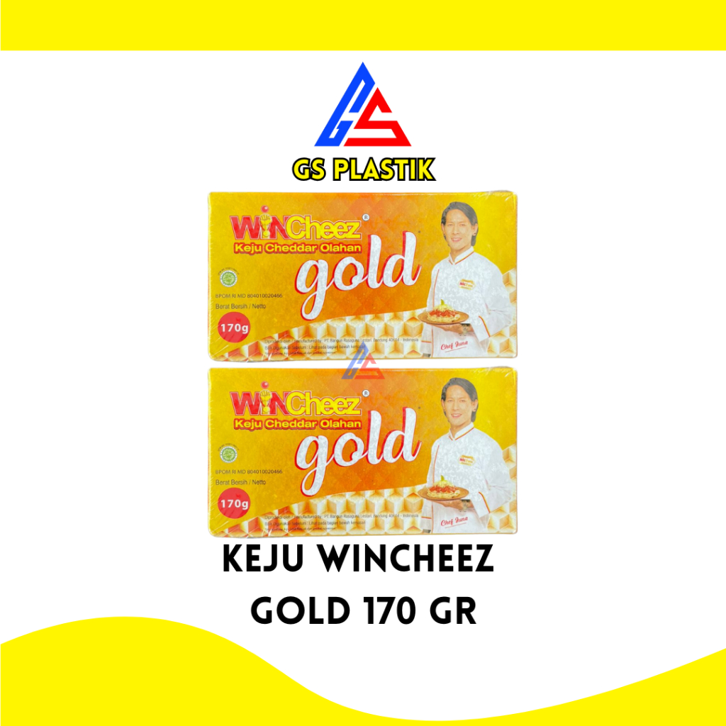 

Keju Wincheez Gold 170 gr Keju Cheddar Halal