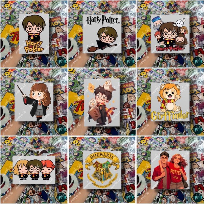 

Stiker Sablon Setrika Sablon HARRY POTTER