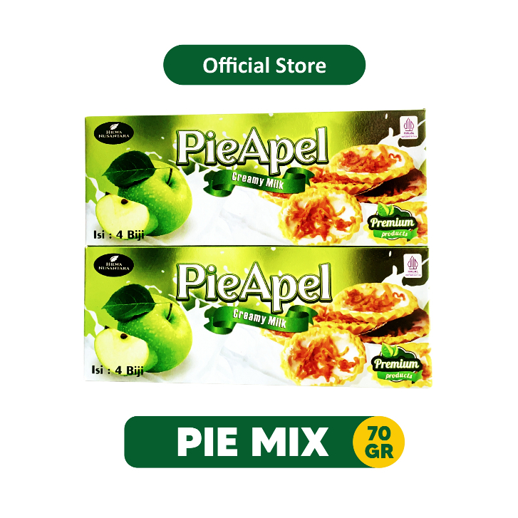 

Pie Apel Creamy Milk 4pcs | Oleh Oleh Khas Batu Malang - 027005