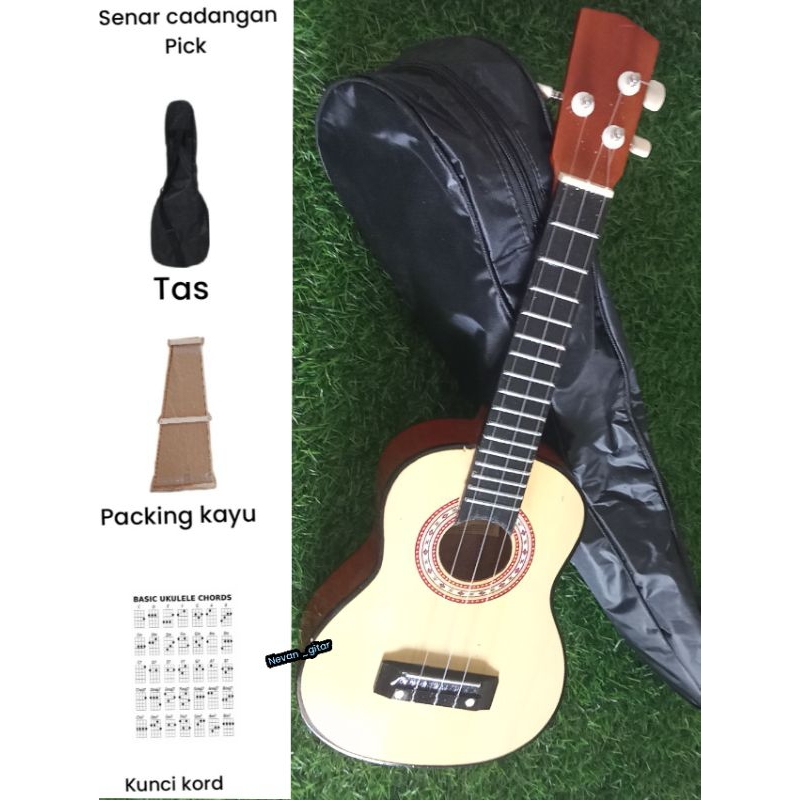 cod ukulele senar 3 (packing kayu)