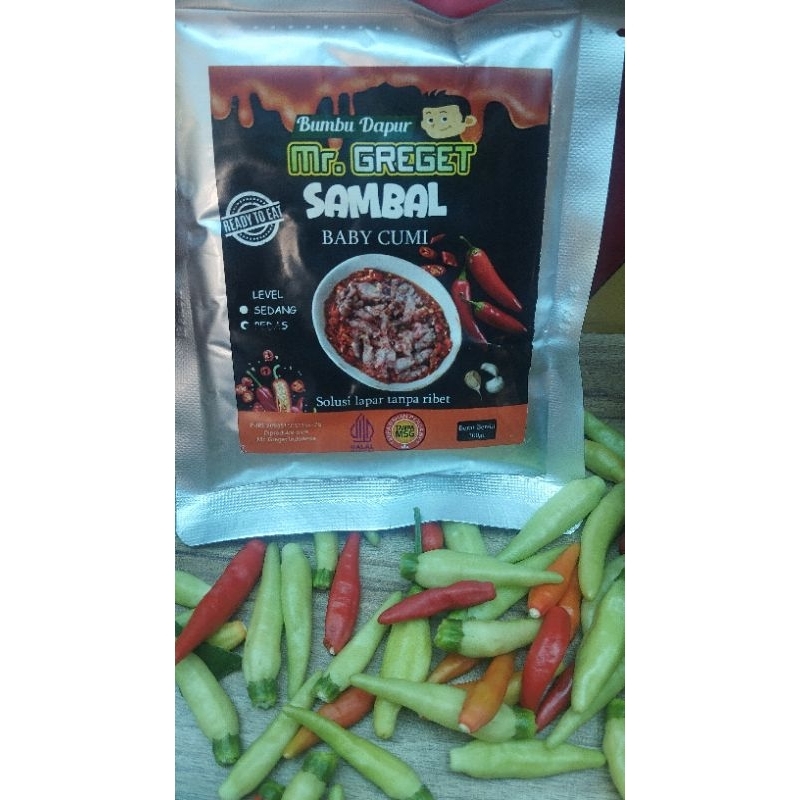

Mr greget sambal Cumi