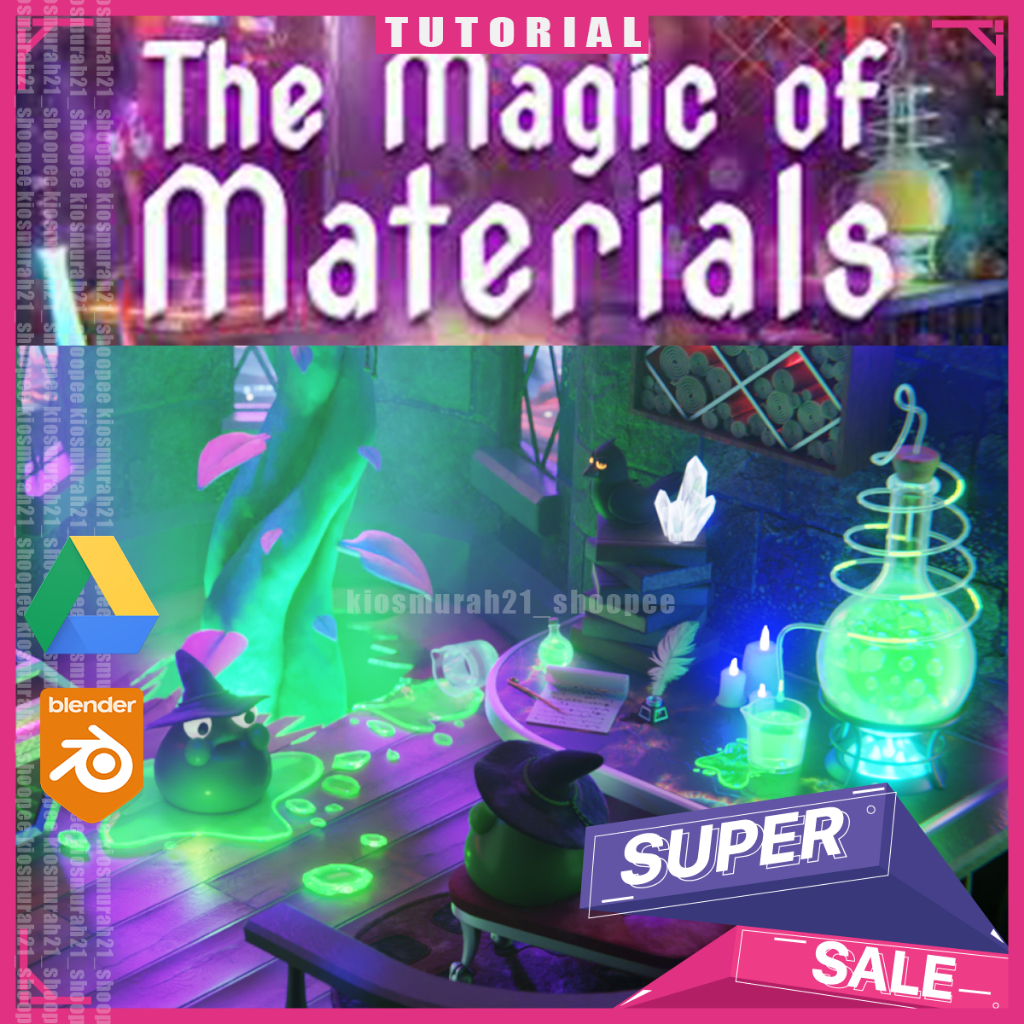 Blender 3D - Blender 3D  The Magic of Materials 3D Blender Tutorial