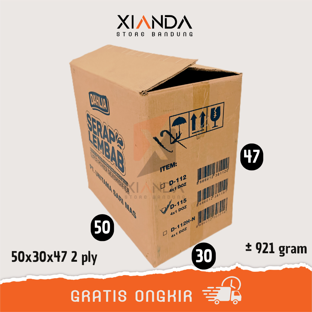 

KARDUS BEKAS 50x30x47 2 LAYER 921 GRAM | PACKING DUS PINDAHAN BOX PACKAGING KEMASAN UKURAN BESAR KECIL LEMBARAN CM CENTIMETER TEBAL TIPIS KILOAN KOTAK POLOS KUAT JUMBO GROSIR SATU DUA PLY DOUBLE LAPIS KARTON KIRIM BARANG MURAH TERJANGKAU