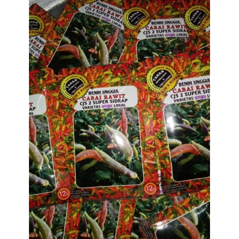 benih unggul cabai rawit CJS 2 SUPER SIDRAP