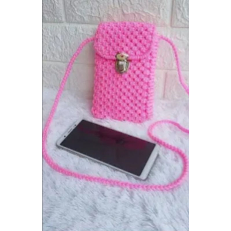 tas hp / tas rajut/ tas talikur