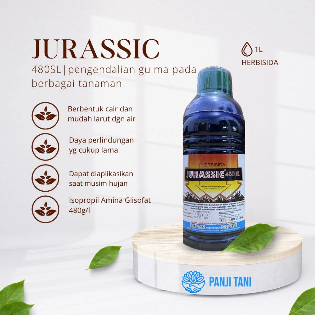 Jurassic Herbisida 1 Liter 480 SL Glifosat