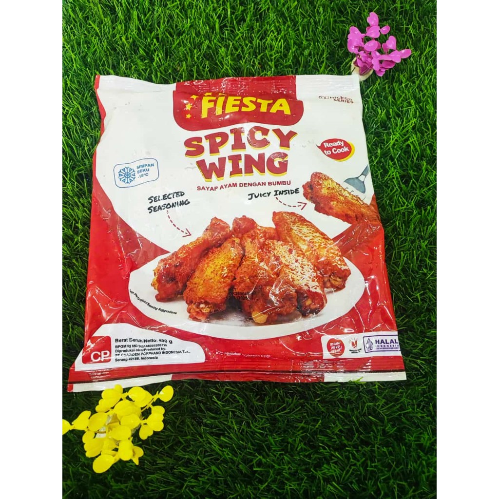 

Promo only Fiesta spicy wing 400 gram