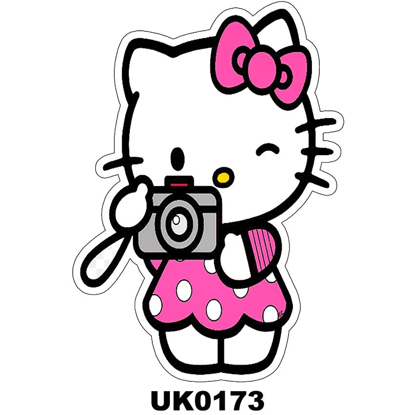 Stiker Hellokitty Dinding Wallpaper/Wall Stiker