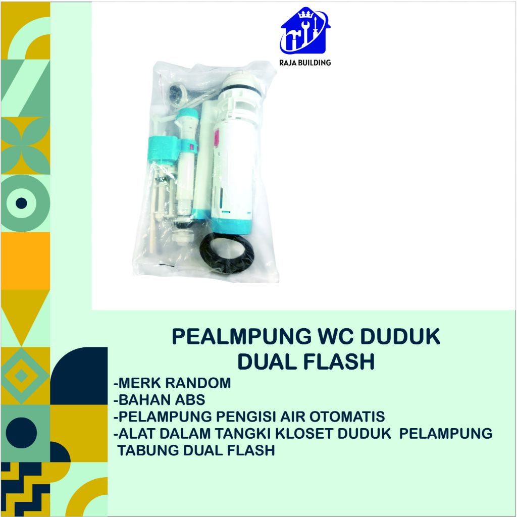PELAMPUNG KLOSET DUDUK/PELAMPUNG WC DUDUK/PELAMPUNG WC DUDUK DUAL FLUSH/PELAMPUNG KLOSET DUDUK TABUN