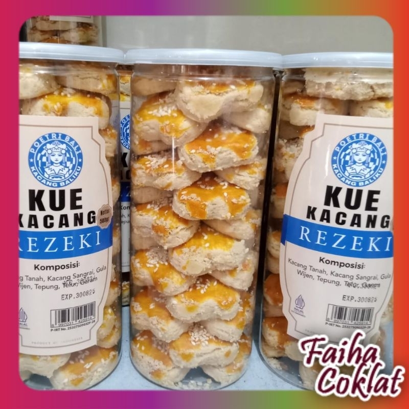 

Kue Kacang Rezeki 500gr/Kue Kacang rezeki 500gr poetri bali