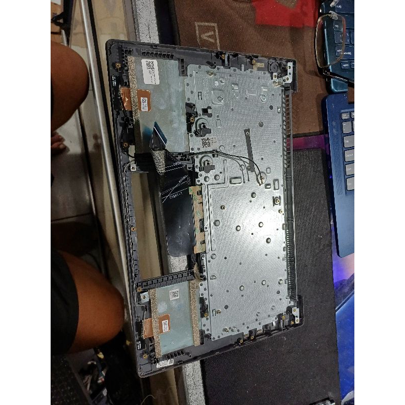 Keyboard Frame Palmrest V14 G4 AMN 82YT V14G4 Athlon Silver