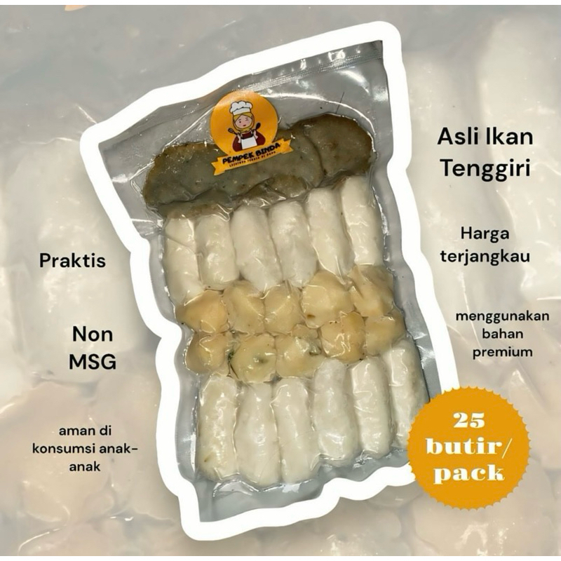 

pempek mix tanpa telur