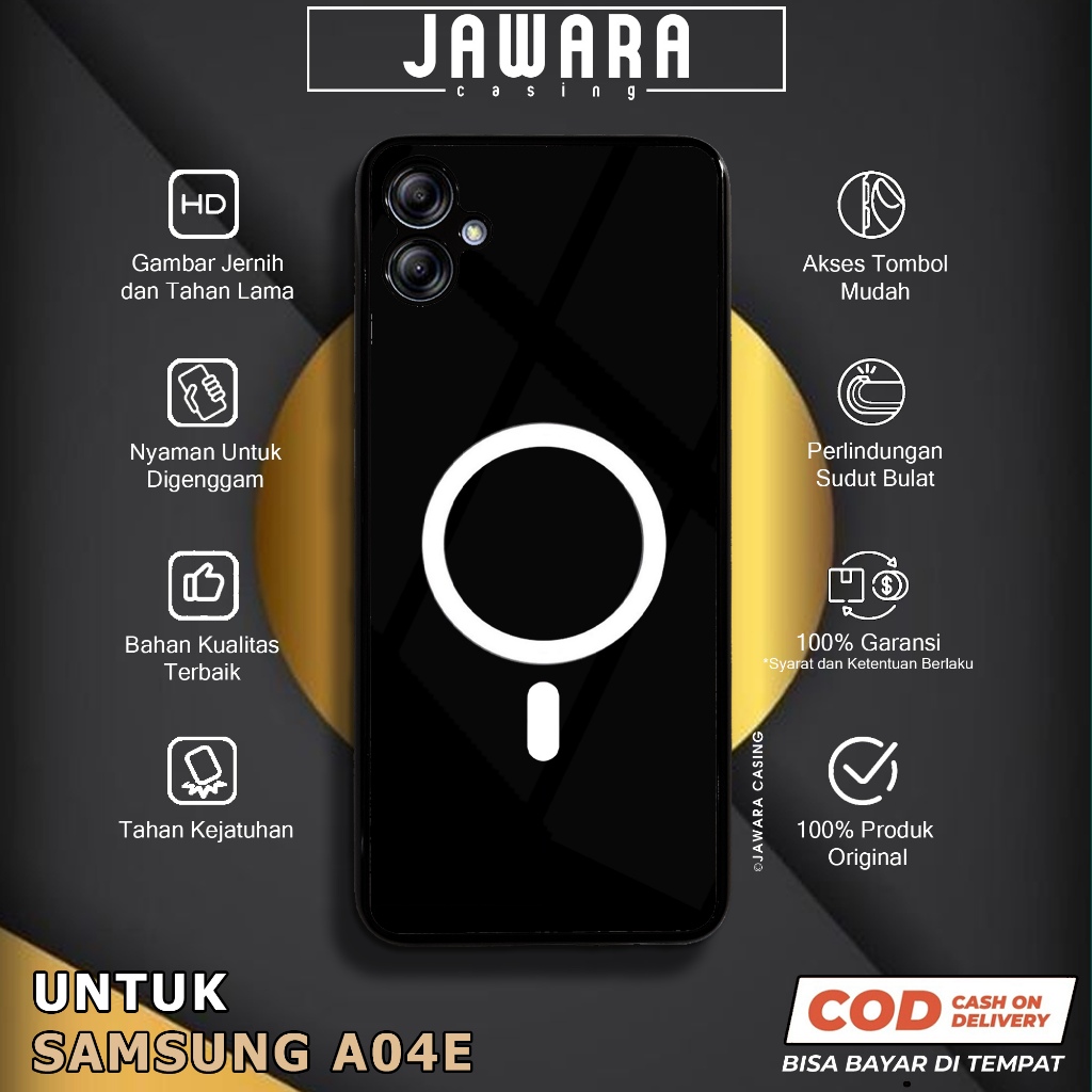 Case Samsung A04E Casing Samsung A04E [MAGS] Premium Case Glossy Case Hp Samsung Jawara Casing Hp Sa