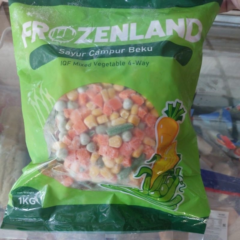 

FROZENLAND SAYUR CAMPUR BEKU 1KG
