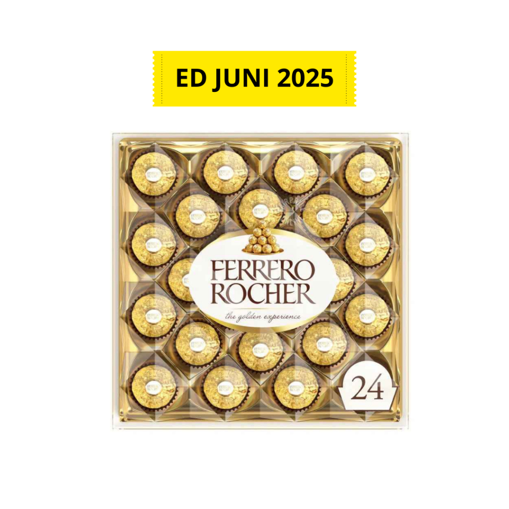 

Ferrero Rocher Chocolate isi 24 Coklat Import