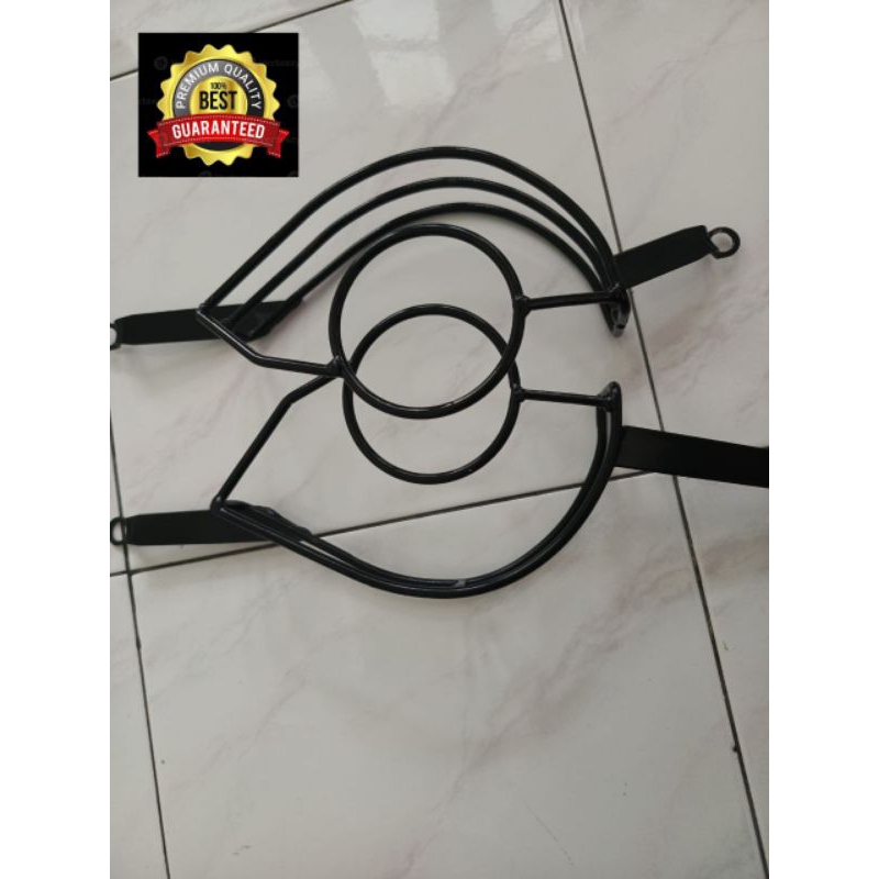 COVER PELINDUNG MESIN SAMPING SUPRA X 125 SUPRA X 125 NEW  HITAM