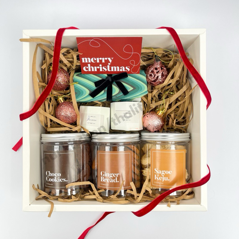 

(BIG BOX) HAMPERS NATAL / HAMPERS CHRISTMAS / PARSEL NATAL / PARSEL TAHUN BARU / PARSEL KUE KERING