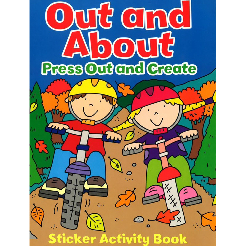 Out And About Press Out And Create Sticker Activity Book