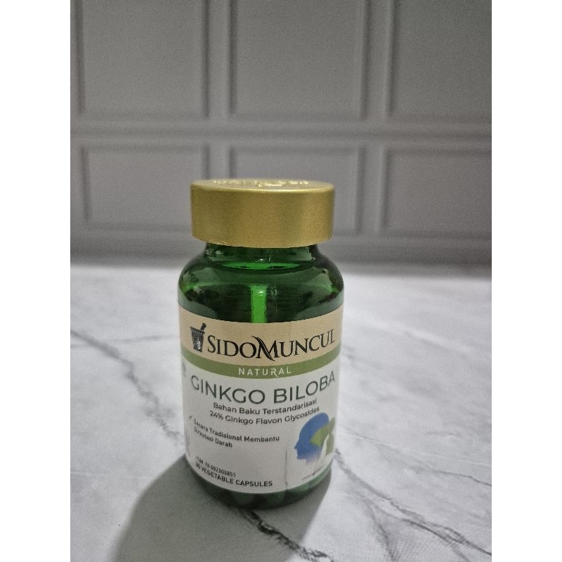 Sidomuncul Ginkgo Biloba 30 kapsul