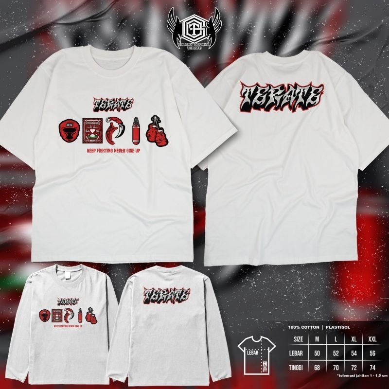 KAOS PENDEK WARNA PUTIH TERATE PSHT