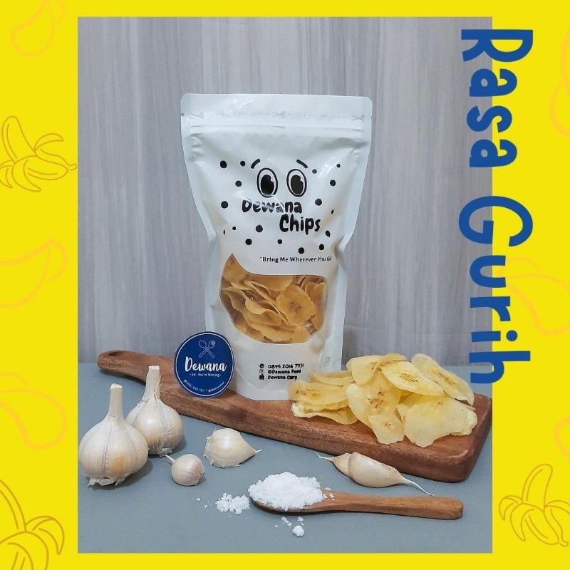 

Camilan Keripik Pisang Rasa GURIH