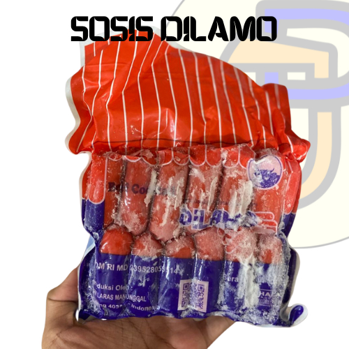 

DILAMO BEEF COCKTAIL MERAH 500 GR /SOSIS SAPI COCKTAIL MERAH