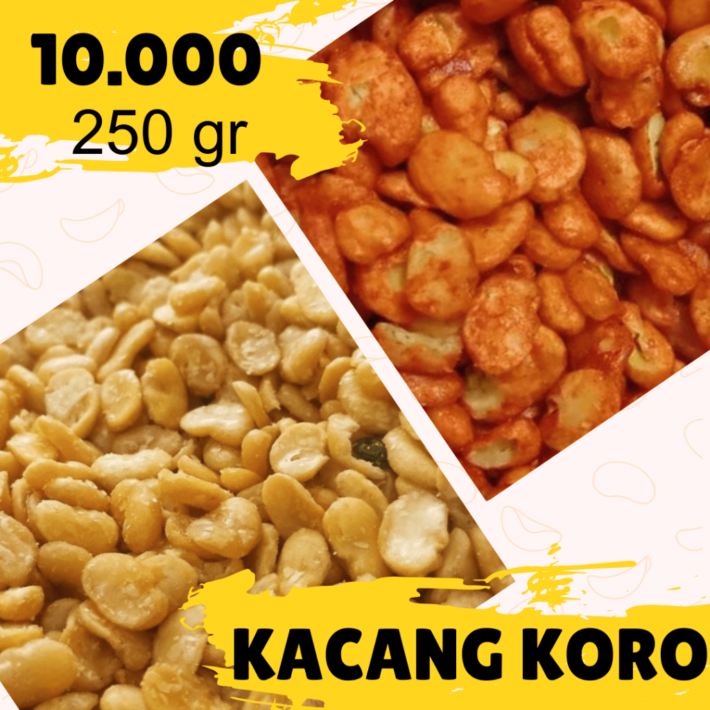 

KACANG KORO KUPAS ASIN DAN PEDAS CAP JAIPONG BISA KILOAN