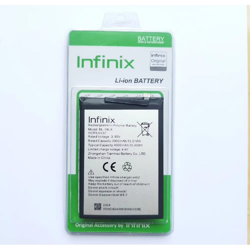 BATERAI BL-39LX BATTREY INFINIX SMART 4 / X653 SMART 4C  X653C