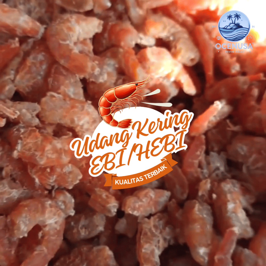 

EBI Kering Kalimantan - HEBI - 500gr