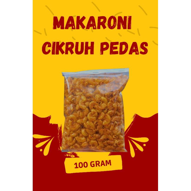 

100 Gram Makaroni Cikruh Pedas Daun Jeruk